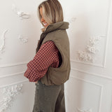 Khaki Gabriella Bodywarmer