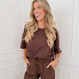 Dark Brown Jada T-Shirt