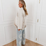 Greige Ginny Studs Jacket
