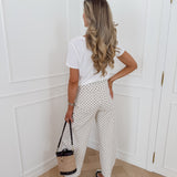 White Four Heart Love Shirt