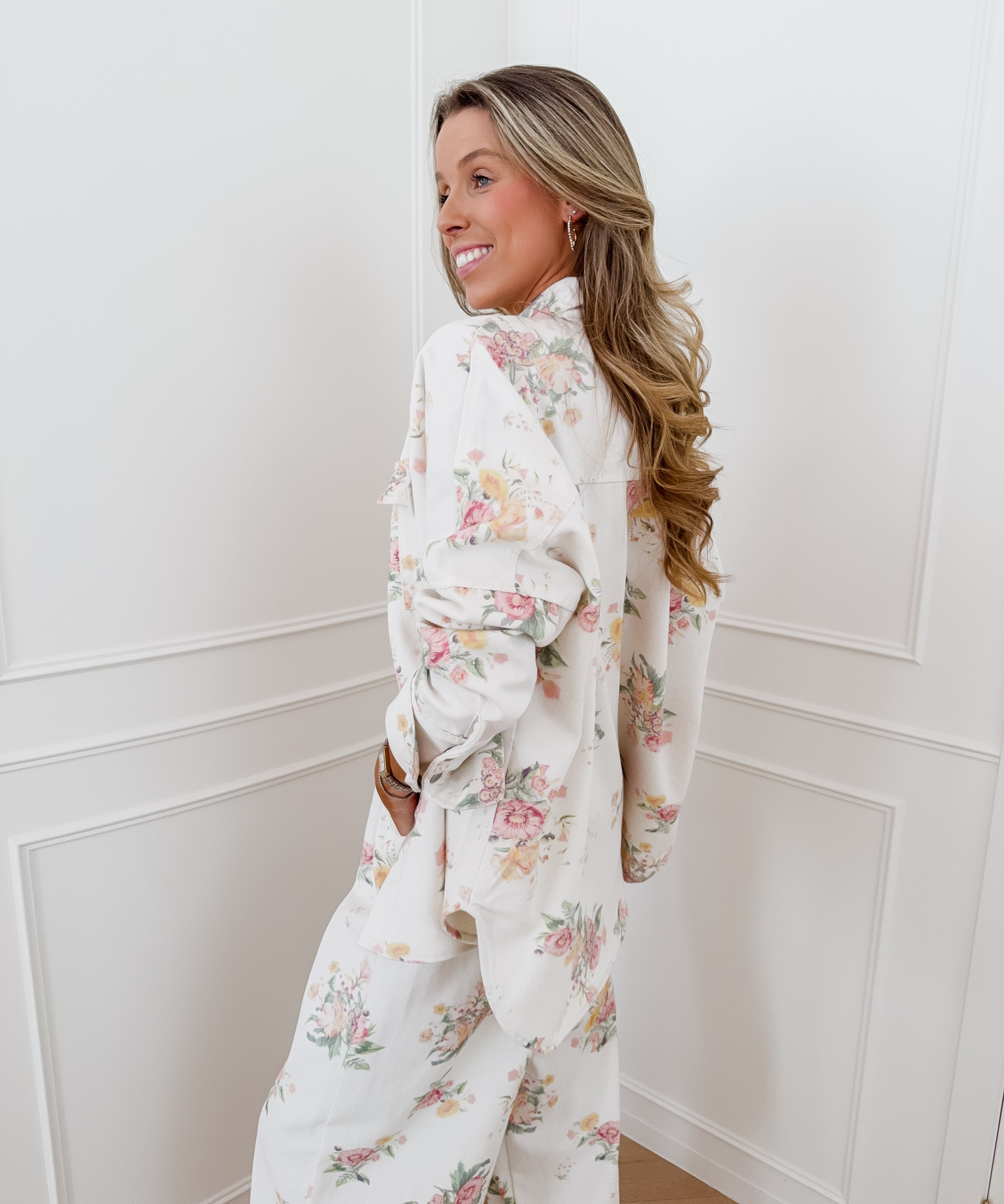 Ecru Rose Malou Jacket