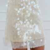 Yellow Fully Paillet Dress
