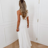 Cream Frill Ulana Dress
