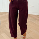 PRE ORDER Dark Purple Aleana Diamond Jeans