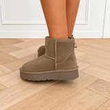 Khaki Cosy Winter Boots