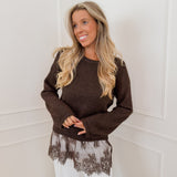 Dark Brown Sabine Sweater