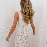 Cream Victorine Lace Dress