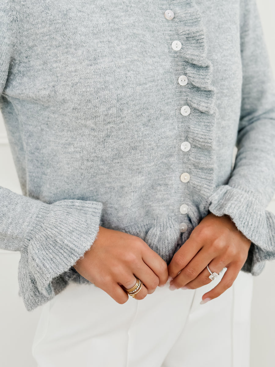 Grey Lily Cardigan
