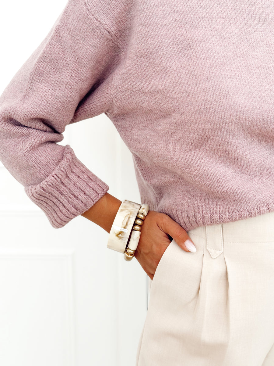Old Pink Aisha Sweater