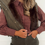 Khaki Gabriella Bodywarmer