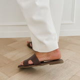 Dark Brown Florine Slippers