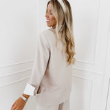 Striped Ariana Blazer