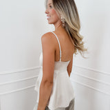 Champagne Straps Top