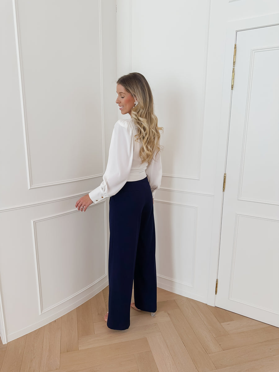 Blue Aurelie Trouser
