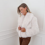White Long Sleeve Dolly Jacket