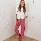 Raspberry Pink Kirsten Jeans
