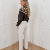 Dark Brown Mary Sweater