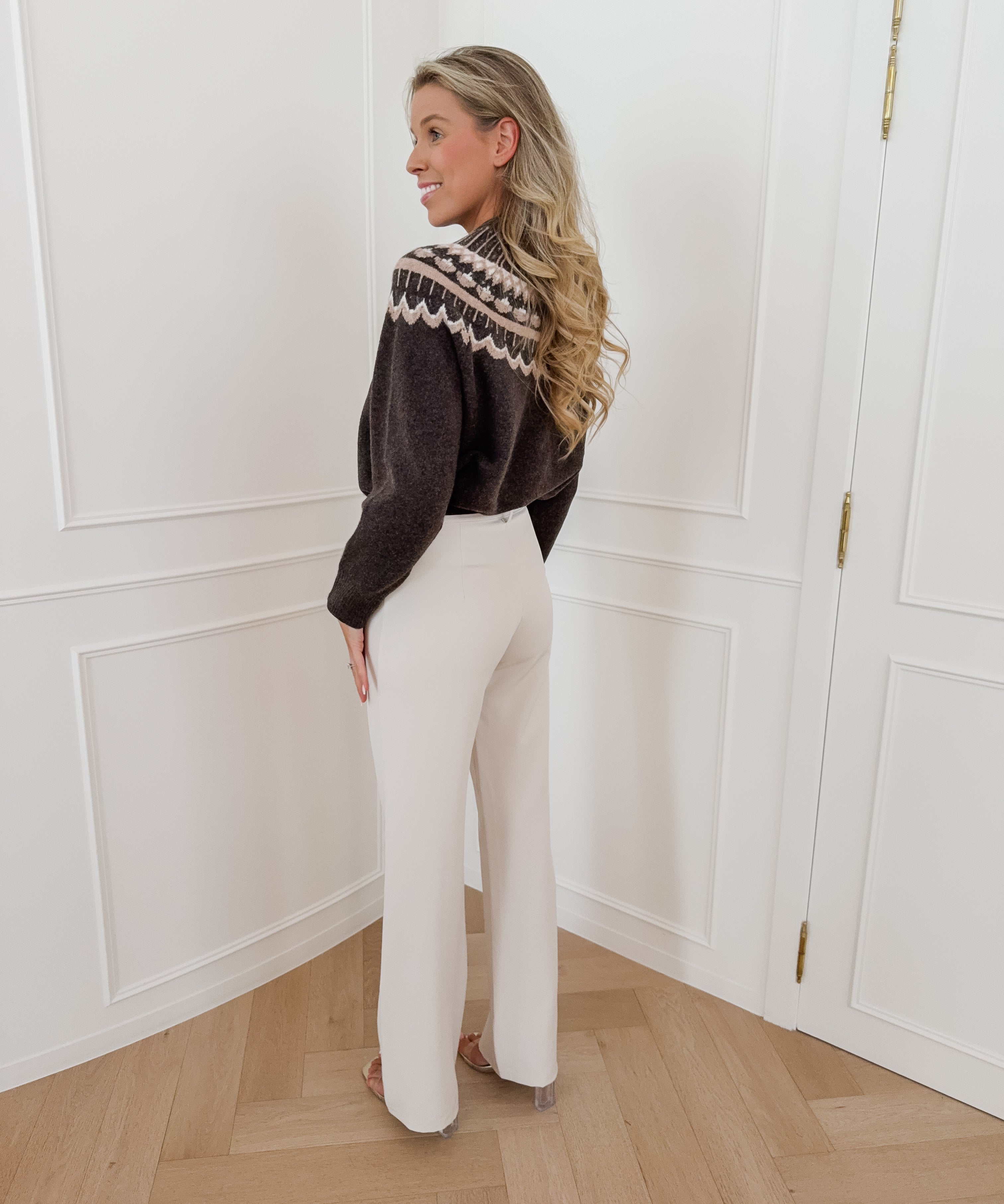 Beige Emma Trouser