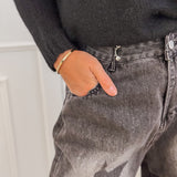 Grace Dark Grey Washed Star Jeans