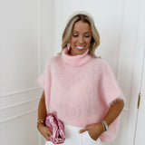 Pink Cape Sweater