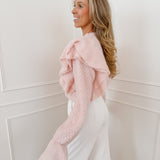 Soft Pink Mayla Knitted Sweater
