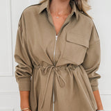 Kaki Elona Jacket