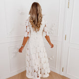 Ecru Broderie Chelsey Ensemble