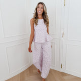 Lila Flower Maité Top