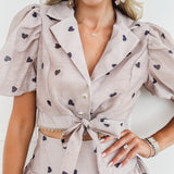 Taupe Heart Alia Ensemble