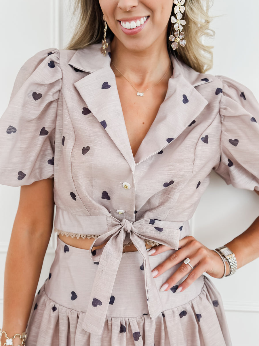 Taupe Heart Alia Ensemble