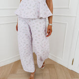 Lila Flower Maité Top