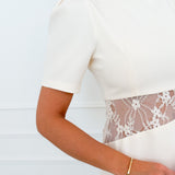 Vanilla Eluna Lace Waist Dress