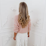 Cream Black Polka Dots Christine Skirt