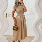 Camel Bamboo Accent Bag