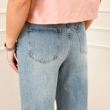 Light Crazy Button Suze Jeans