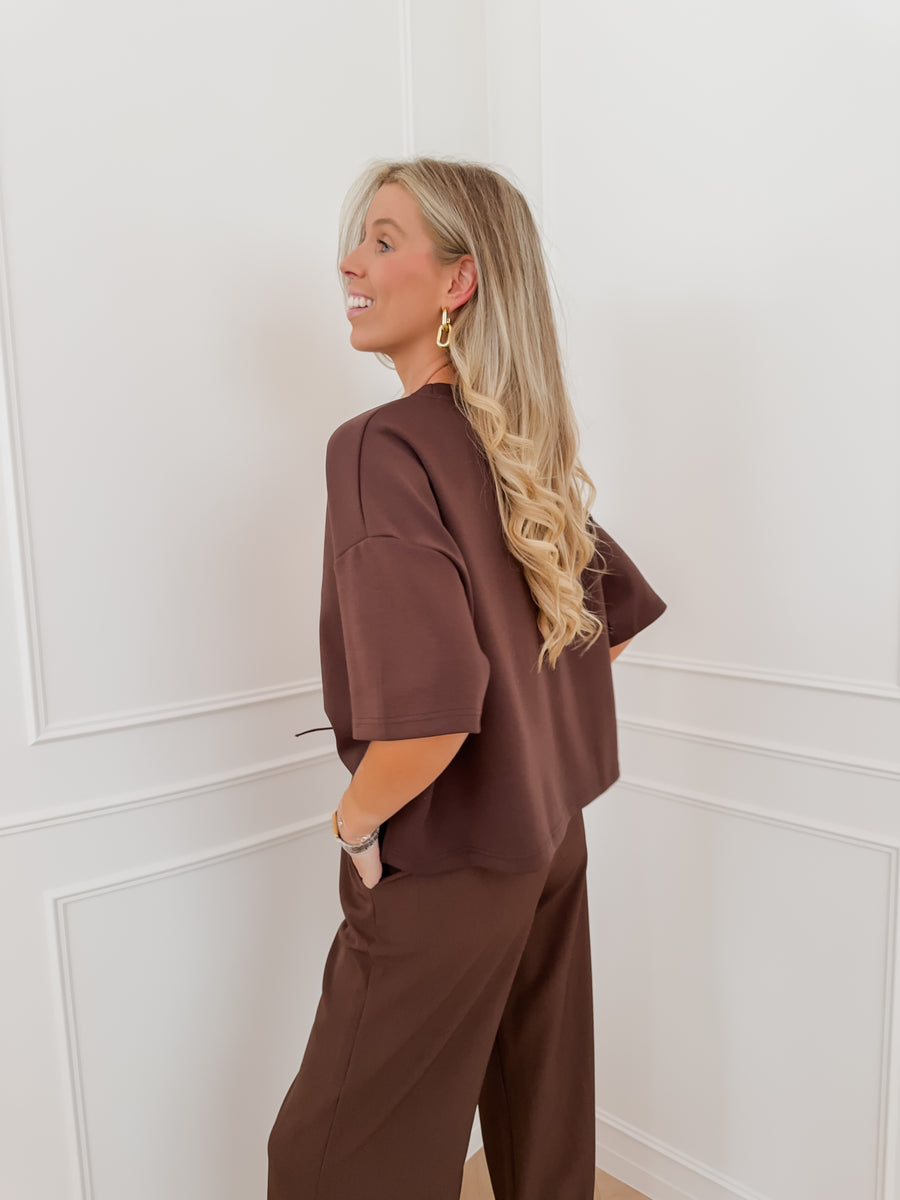 Brown Evelyne Trouser