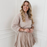 Beige Cosy Wool Sweater