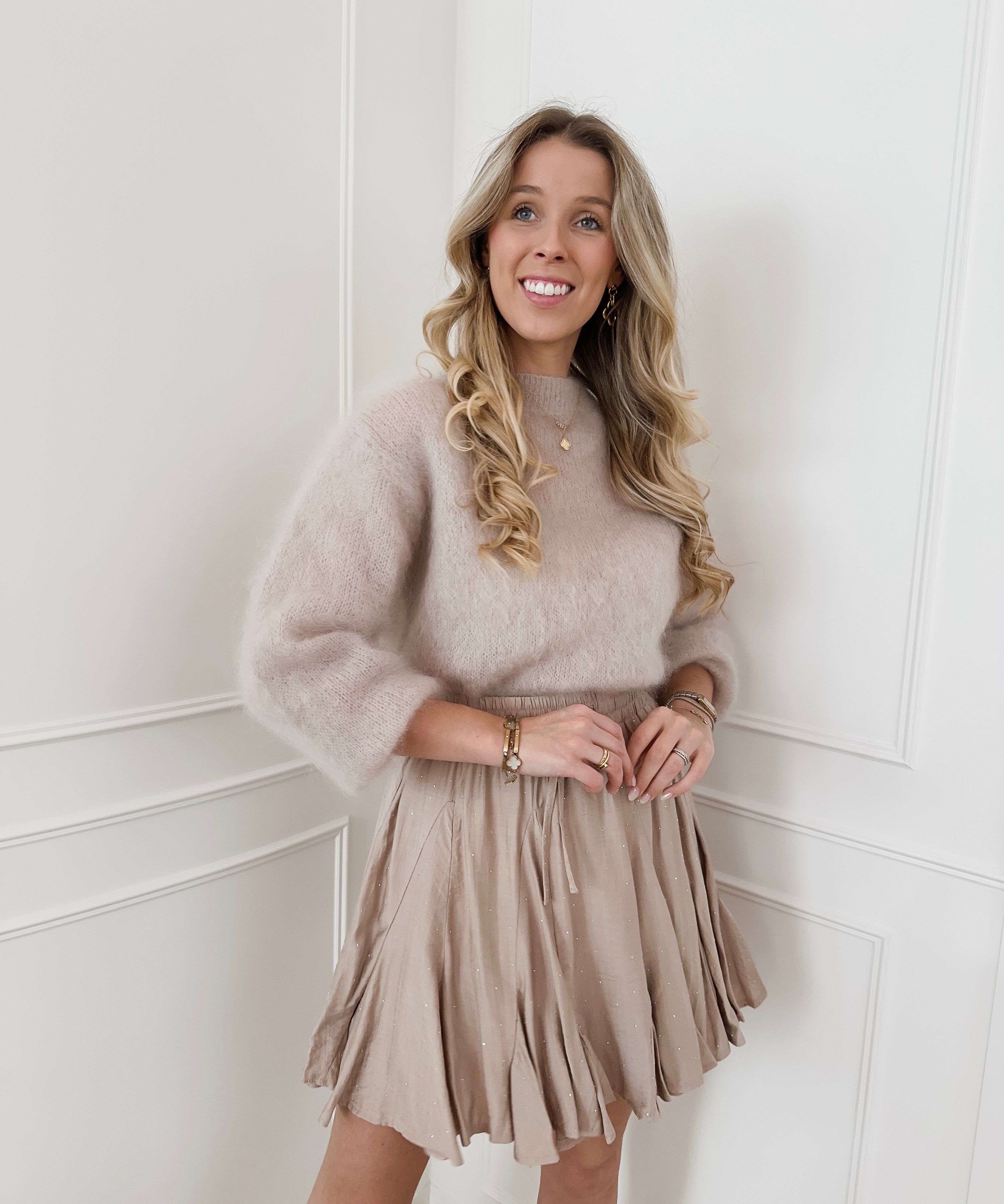 Beige Cosy Wool Sweater