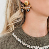 Leo Bow Earrings