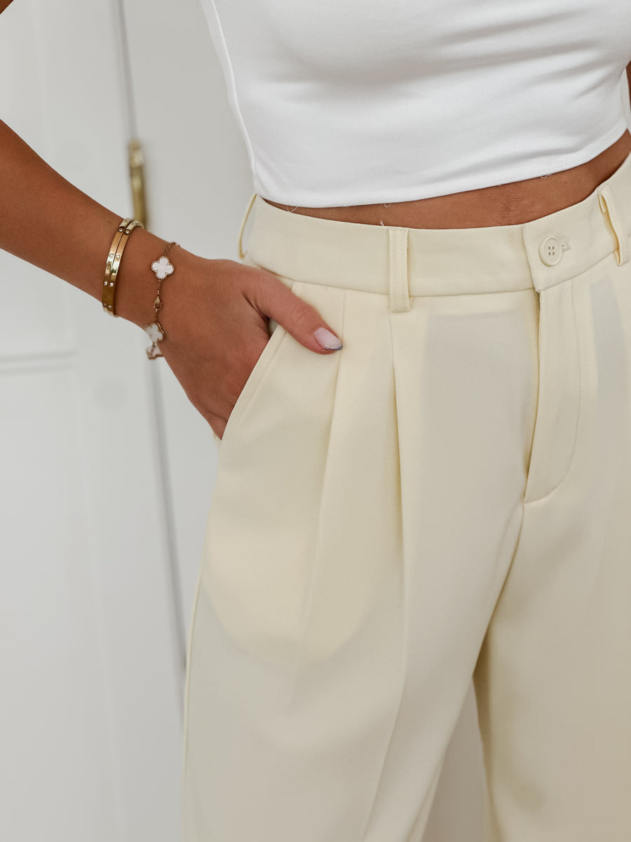 Soft Yellow Fébe Trouser