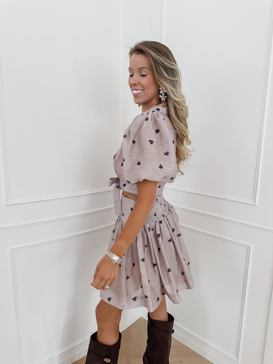 Taupe Heart Alia Ensemble