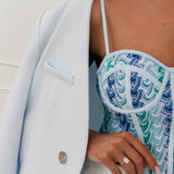 Light Blue Joanna Blazer