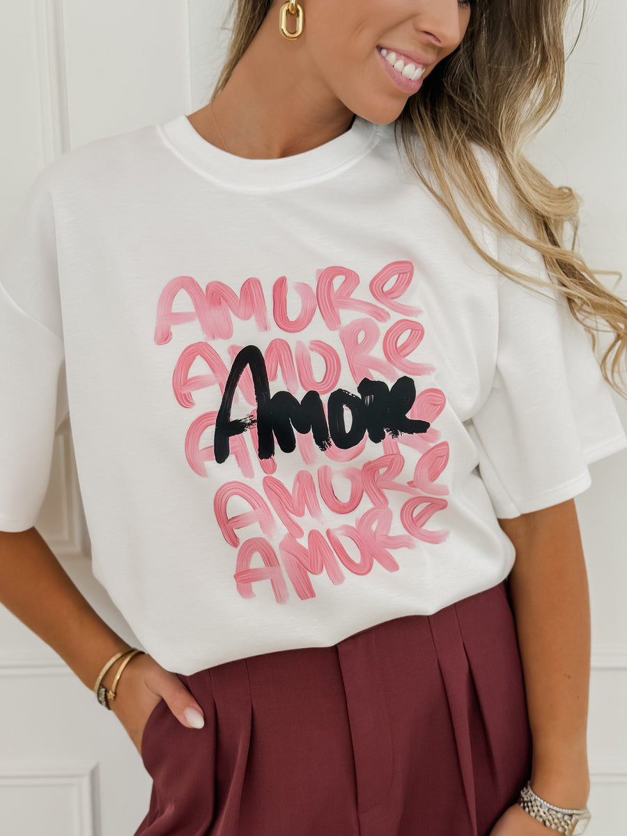 White Amore T-Shirt