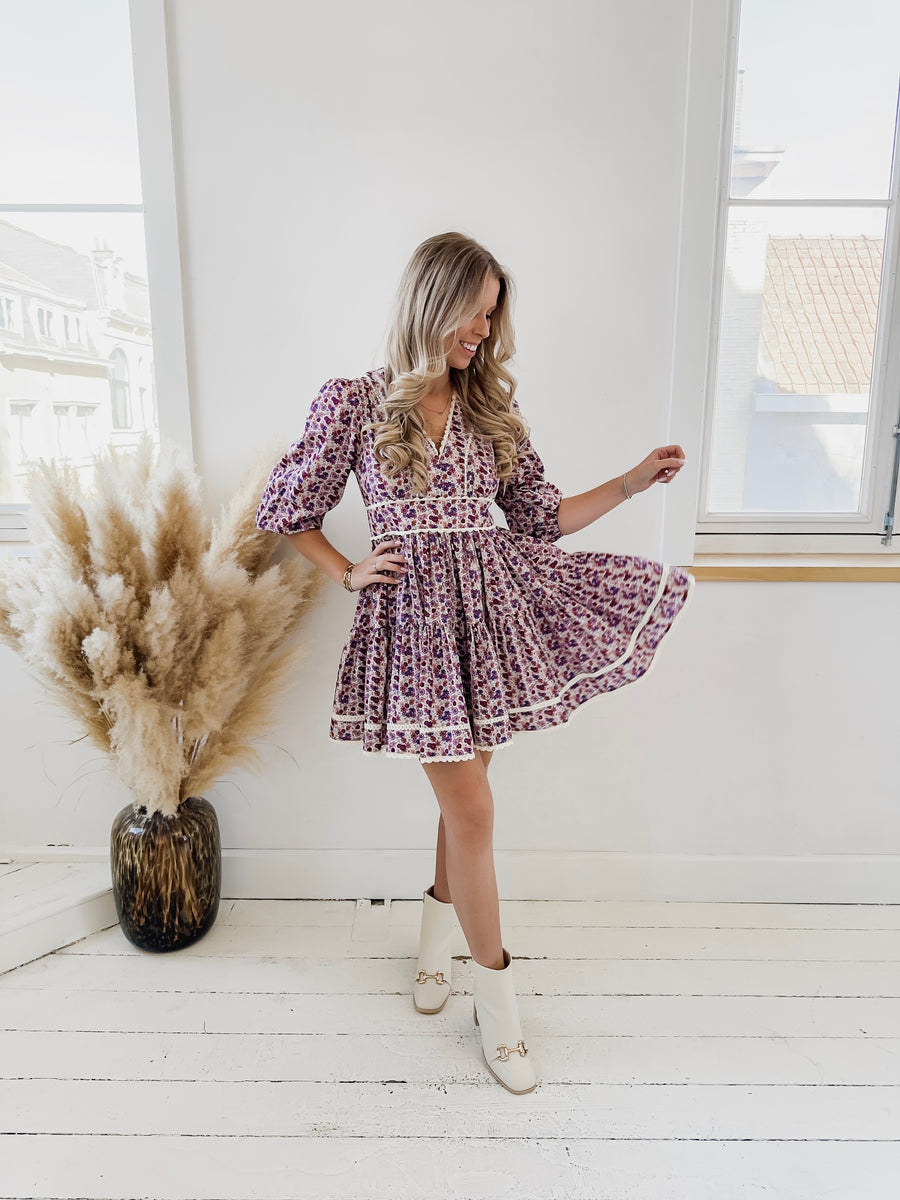 Cleo Flower Dress
