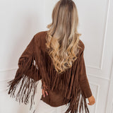 Brown Suede Lindy Jacket