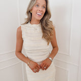 Yellow Crepe Vivianne Ensemble