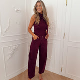PRE ORDER Dark Purple Aleana Diamond Jeans