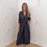 Blue Vichy Leana Blouse
