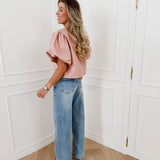 Light Crazy Button Suze Jeans