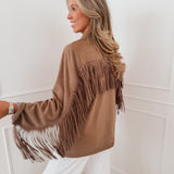 Brown Suede Cowboy Jacket